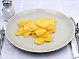 100 G Scalloped Potatoes (Dry Mix, Prepared with Water, Whole Milk and Butter)