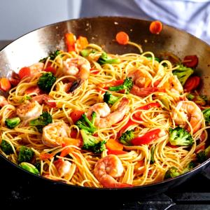 100 G Shrimp Lo Mein