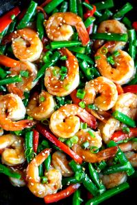 100 G Shrimp Teriyaki (Shrimp with Soy-Based Sauce) (Mixture)