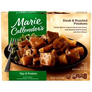 100 G Sirloin Beef with Gravy, Potatoes and Vegetable (Frozen Meal)