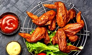 100 G Smoked Turkey Wing (Skin Eaten)