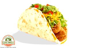100 G Soft Taco with Chicken, Cheese and Lettuce