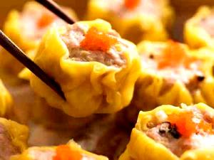 100 G Steamed Dumpling (Filled with Meat Poultry or Seafood)