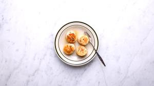 100 G Steamed or Boiled Scallops