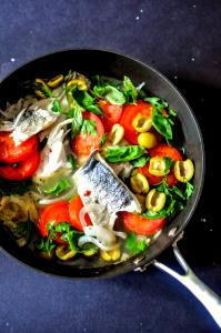 100 G Steamed or Poached Sea Bass