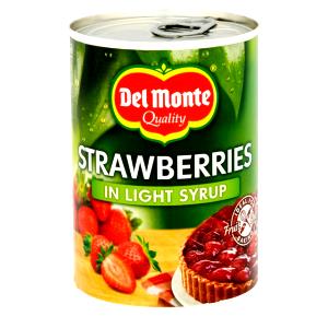 100 G Strawberries in Syrup (Cooked or Canned)