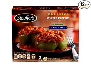 100 G Stuffed Green Pepper (Diet Frozen Meal)