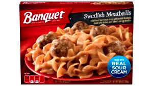 100 G Swedish Meatballs in Gravy with Noodles (Diet Frozen Meal)
