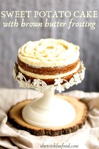 100 G Sweetpotato Cake with Icing