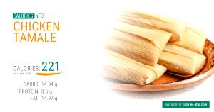 100 G Tamale with Chicken