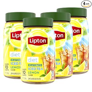 100 G Tea (Lemon Flavored, Without Added Ascorbic Acid, Instant Powder, Decaffeinated, Sweetened with Sugar)