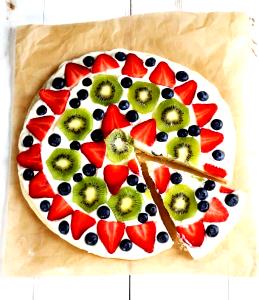 100 G Thick Crust Cheese Pizza with Fruit