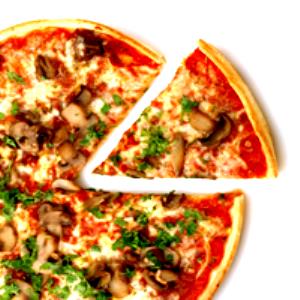 100 G Thin Crust Pizza with Beans and Vegetables