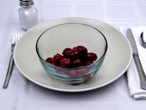 100 G Thompson Seedless Grapes (Solids and Liquids, Heavy Syrup Pack, Canned)