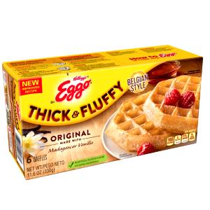 100 G Toasted Plain Waffles (Frozen)