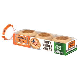 100 G Toasted Wheat or Cracked Wheat English Muffin