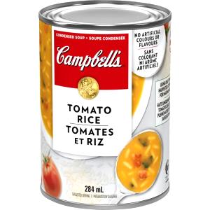 100 G Tomato Rice Soup (Canned, Condensed)