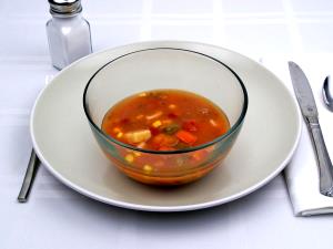 100 G Tomato Rice Soup (with Equal Volume Water, Canned)