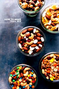100 G Trail Mix with Chocolate Chips, Salted Nuts and Seeds