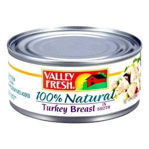 100 G Turkey Meat with Broth (Canned)