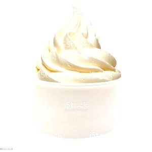 100 G Vanilla Frozen Yogurts (Soft Serve)