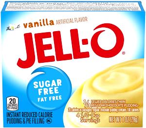 100 G Vanilla Puddings (Fat Free)