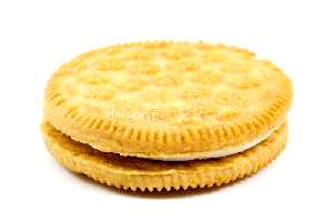 100 G Vanilla Sandwich Cookies (with Creme Filling)