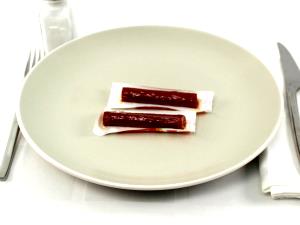 100 G Veal Leg (Top Round, Lean Only, Cooked, Roasted)