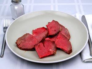 100 G Veal Sirloin (Cooked, Roasted)