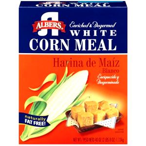 100 G White Degermed Cornmeal