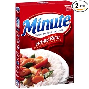 100 G White Rice (Long-Grain, Dry, Enriched, Precooked or Instant, Prepared)