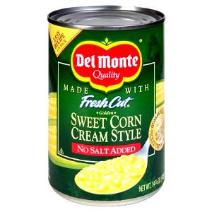 100 G White Sweet Corn (Cream Style, Canned)