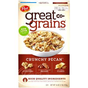 100 G Whole Wheat and Rolled Oats Cereal with Pecans