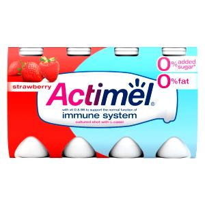 100 Grams Actimel, Fat Free, Strawberry