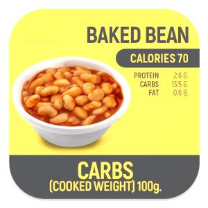 100 Grams Beans, Baked Beanz