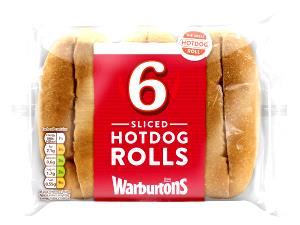 100 Grams Bread, White, Hot Dog Bun