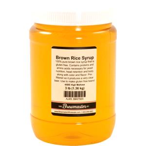 100 Grams Brown Rice Syrup, Medium Conversion, Brsde42cl