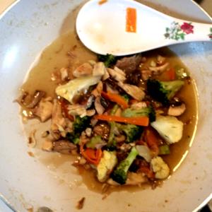 100 Grams Chicken W/Vegetables