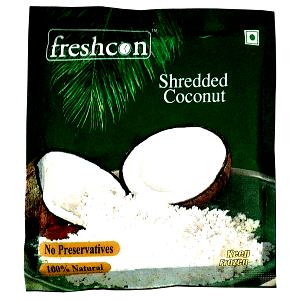 100 Grams Coconut, Fresh, Grated
