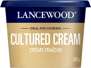 100 Grams Cream, Cultured, Fat 18%