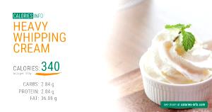 100 Grams Cream, Whipping, Heavy