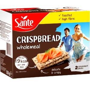 100 Grams Crispbread, Wheat, Wholemeal