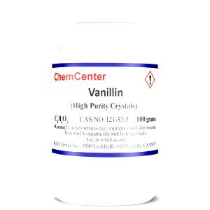 100 Grams Flavor, Vanillin, Rhovanil Extra Pure F.G,(Dist. Monson)