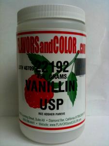 100 Grams Flavor, Vanillin-Usp, Mutchler