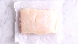 100 Grams Halibut, Small, Fillet, Raw