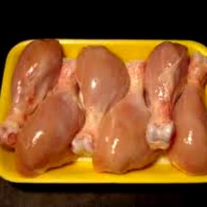 100 Grams Hen, Breast, Flesh & Skin, Raw