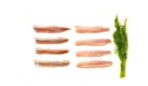 100 Grams Herring, Fillet, Raw