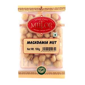 100 Grams Macadamia Nuts, Dried