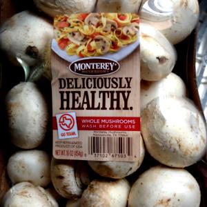 100 Grams Mushroom, Portabella, Grilled