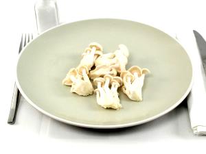 100 Grams Mushroom, White, Microwaved